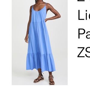Z supply blue maxi dress